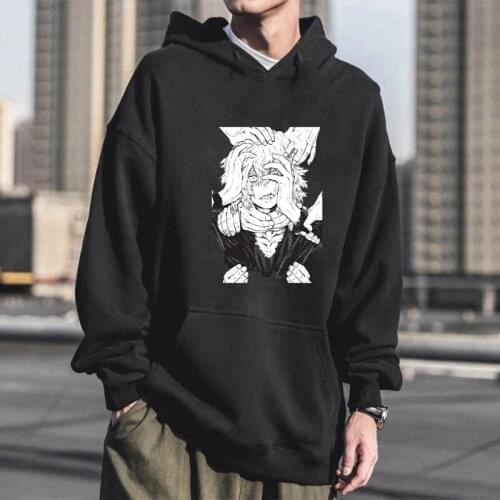 Harajuku My Hero Academia Shigaraki Tomura Harajuku Anime Hoodies Funny Manga Hands And Men Printed Casual Winter Sweatshirts