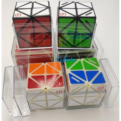 Pre-Order LimCube 2x2x2+Skewb Black/Primary Cubo Magico Educational Toys Gift idea X'mas Birthday