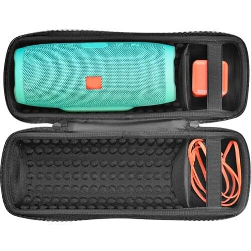 Protective Carrying Case Bag for JBL charge3 Bluetooth Speaker Hard EVA Case Cover Extra Space for Accessories