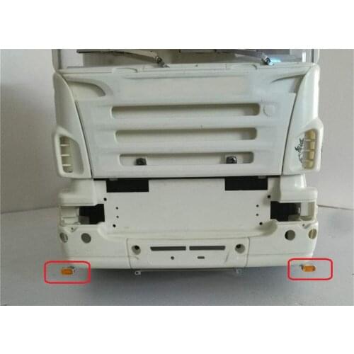 1 Set Front Bottom Light Lamp For Tamiya 1/14 Scania r620 56323 r470 Front Bottom Light RC Model Accessories