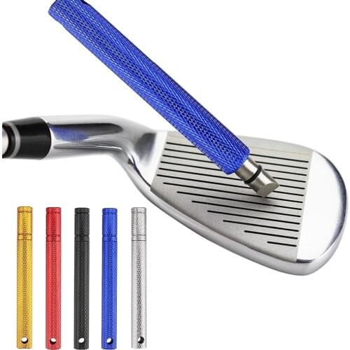 1PCS Golf Club Cleaner Wedge Iron Groove Sharpener Cleaning Tool Golf Groove Cutter Tool Golf Training Aids