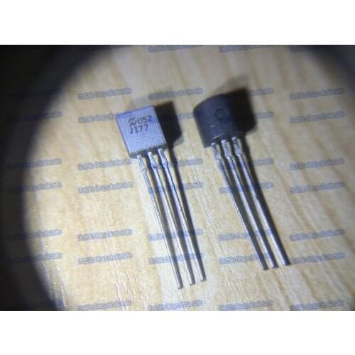 10PCS/LOT J177 TO-92 P-channel silicon field-effect transistors 30V 0.35W JFET Switch