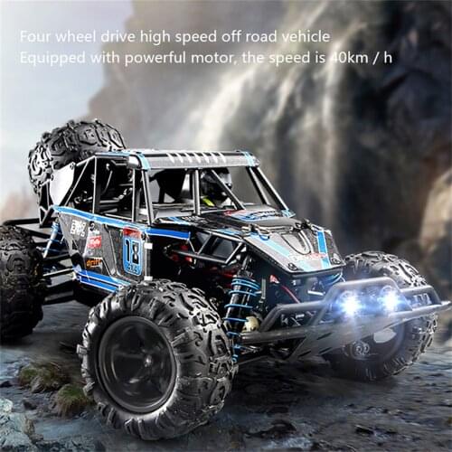 Remote Control Vehicle High Speed Off Road Vehicle 1:18 Full Scale 4wd Rc Car Childrens Toy Car Kids Gift Brinquedos