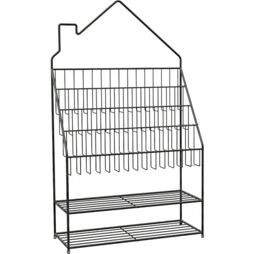 Large capacity toy storage rack childrens bookshelf iron picture book storage rack