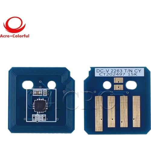 CT202081 CT202082 CT202083 CT202084 reset toner chip for Xerox DocuCentre-V 2263 2265 Laser printer refill cartridge