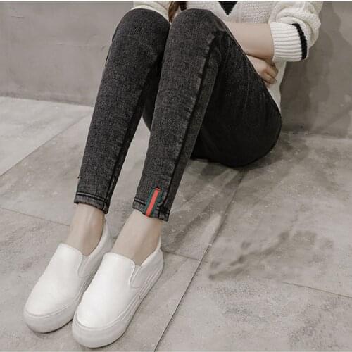 Denim jeans High Maternity Clothes Maternity trousers pregnancy Capris Maternity Pants For Pregnant Women