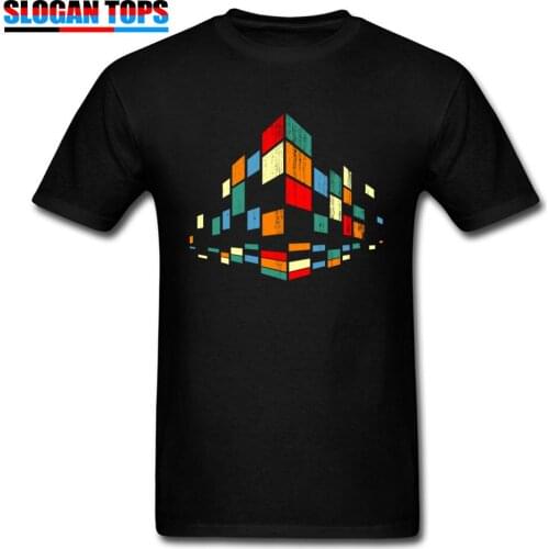 High Street Men Tshirt Short Sleeve Tops Tees Crew Neck 100% Cotton Mens T-shirts City Abstract Europe T Shirts Geometric Design