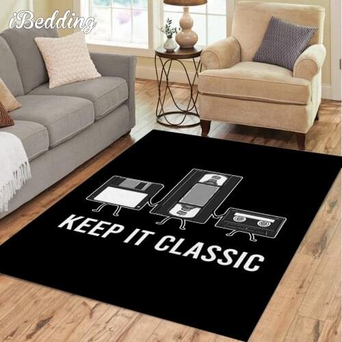 Keep It Classic Gamepad Carpet Large Carpets for Living Room Cartoon Kids Bedroom Play Floor Mat Teenager Room Decoration Rugs