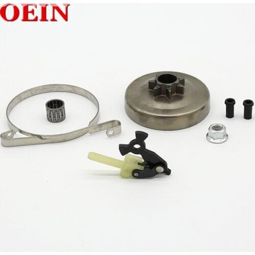 .325" 7T Clutch Drum Sprocket Brake Band Bearing Kit Fit For HUSQVARNA 340 345 350 346 XP 346XP 353 351 Chainsaw Parts 578097901