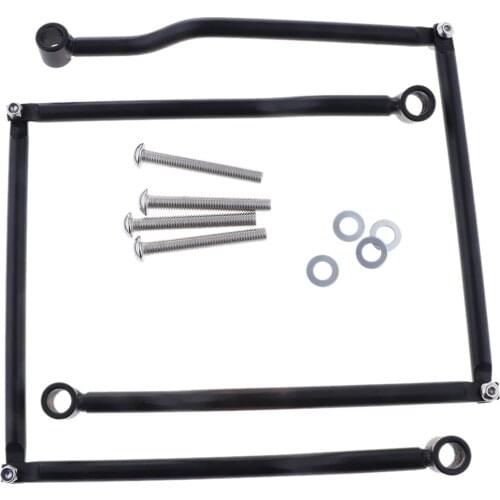 2x 175mm Saddlebag Brackets Support Universal for Motorcycle Scooter ATV Dirt/Sport/Street Bike