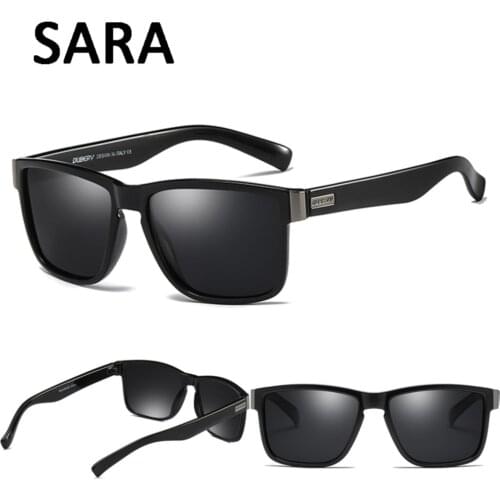 Hot! BRAND DESIGN Polarized Sunglasses Men Women Shades Driving Square Frame Male Outdoor Fishing Goggle UV400 Gafas De Sol