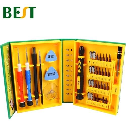BEST 8922 38 In 1 Screwdriver Set Combination Phone Computer Precision Instrument Machine PC Laptop Mobile Repair Tool BST-8922