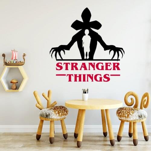 NEW Stranger Things Wall Mural Removable Wall Decal Nursery Room Decor Decoration Accessories Murals