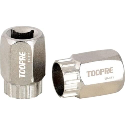 New TOOPRE Bicycle Cassette Freewheel Removal Repair Tool Card Flyewheel Remover MTB Bike One-Pece Chainwheel Repair Tools