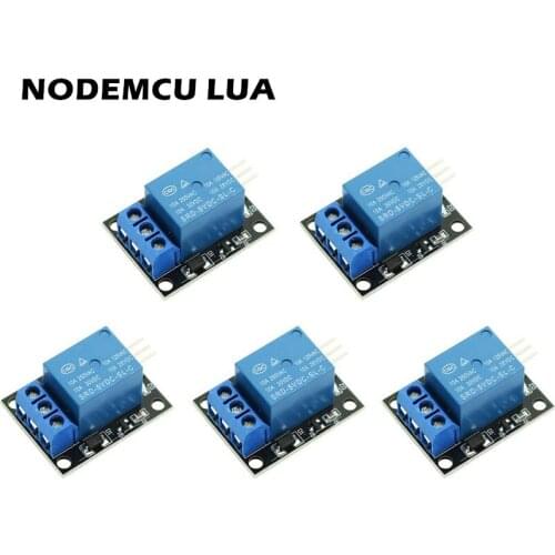 5V 1 One Channel Relay Module Low Level for SCM Household Appliance Control for arduino DIY Kit