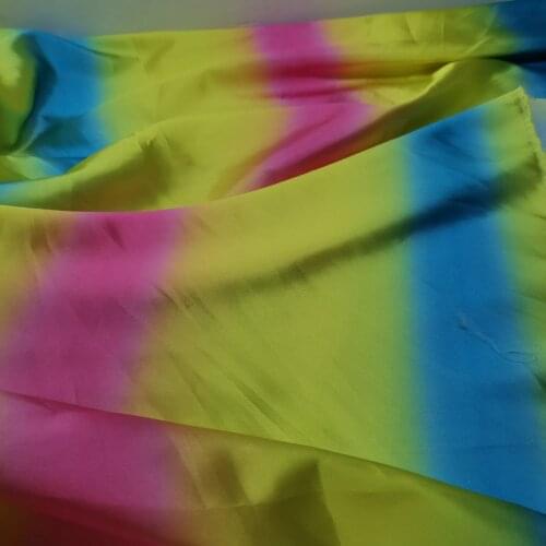 Ombre Satin Craft Tissue Glossy Material Lining Ribbon Cosplay Poly Charmeuse Tilda Cloth Tissue Fabric