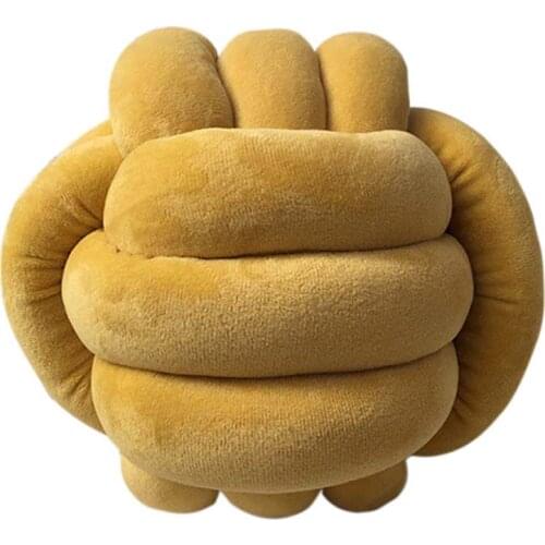 Sofa Bed Sofas Rest Cushion Child Soft Knot Rope Pillow Back Chair Cushions