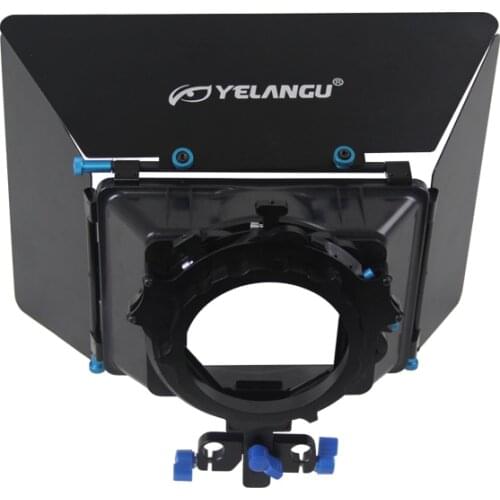 Professional Swing-away Matte Box Sunshade for 15mm Rod DSLR Rig M3