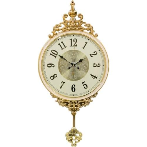 Luxury Nordic Wall Clock Modern Design Creative Living Room Metal Frame Wall Watches Home Decor Metal Movement Mute Clocks Gift