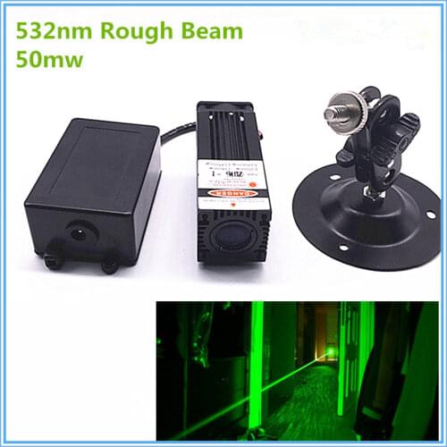Rough Beam 50mw 532nm Green Laser Module Room Escape/ Maze props/ Bar dance Lamp