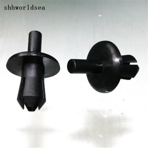 Shhworldsea auto plastic fastener car clip Pusher positioning card buckle for GM 90450482 1104882