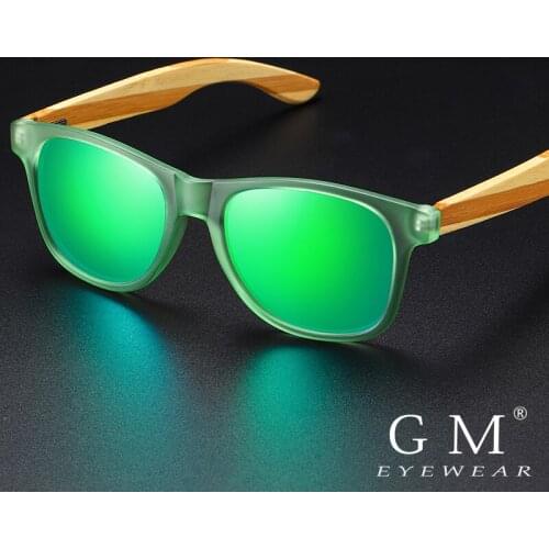 GM Men/Women Fashion Sunglasses Polarized Wood Sunglasses Outdoor Activities Driving For S5086