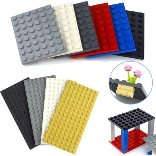 6x8 8x16 Dots DIY Building Blocks Thin Figures Bricks Colorful Educational Creative Size Compatible With Leduo Toys for Children
