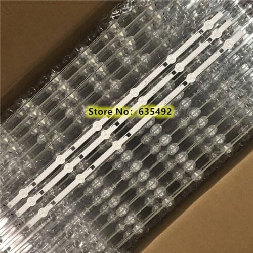 1Set=3PCS LED Backlight Strip 7 Lamps For TO SHIBA 32W2433D 32W2453RK PEV3232-01Y LED BAR CORE 32" 6PKG REV 0.2 2013.10.07