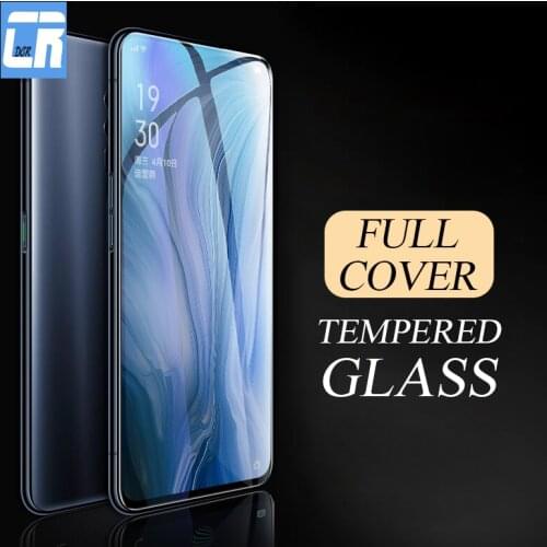 9H Full Cover Edge Tempered Glass for OPPO Reno 10x Zoom K3 A1K Screen Protector for Realme 5 XT X Lite F11 Pro Protective film