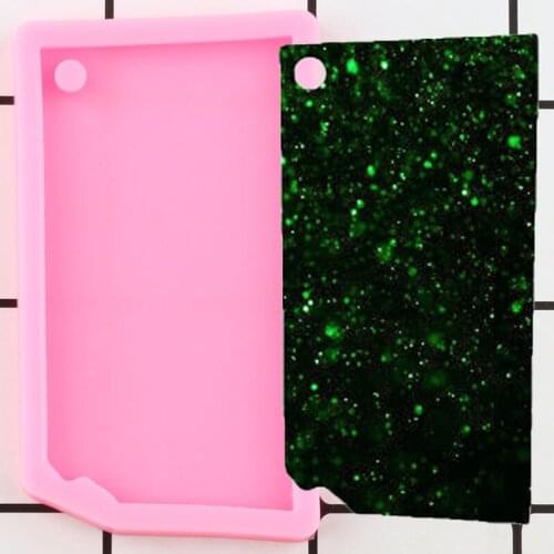 Shiny Kansas United States Map Silicone Mold Jewelry Making Epoxy Resin Molds Pendant Polymer Clay Decoration Keychain Mould