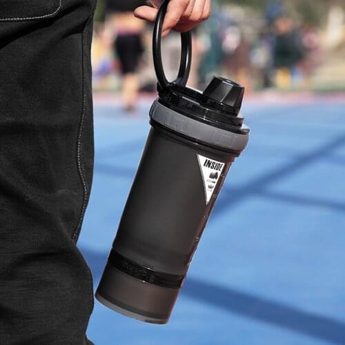 High Capacity Shaker Bottles Water Protein Powder Container Mixer Shaker Bottles Sport Gym Waterfles Kitchen Supplies DI50YYB