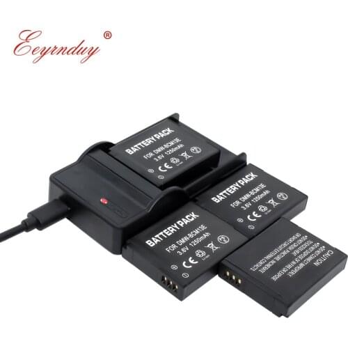DMW-BCM13E DMW-BCM13 BCM13(4Pack Battery & 1 Pcs Charger) for Panasonic Lumix DMC-TZ60 DMC-ZS27 DMC-ZS30 DMC-ZS35 DMC-ZS40