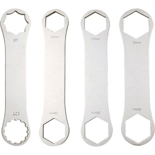 Bicycle Front Fork Repair Tool Compatible With SR Suntour XCR/RST/XCM Mtb Bike Front Fork Cap Wrench Disassembly Tools