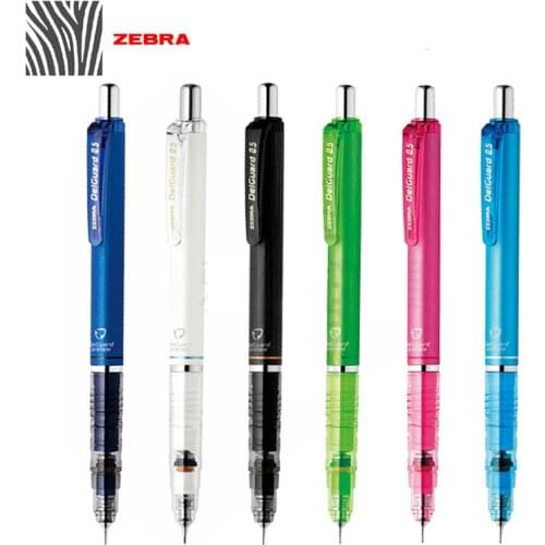1Pc Zebra Ma85 DelGuard Mechanical Pencil 0.5mm 0.3mm 0.7mm Unbreakable Multi Colored Pencils with Eraser for school supplier