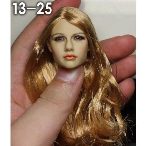 1/6 scale figure accessories female headsculpt Head shape Head carved for 12" Action Figure Doll.Not included body and clothes