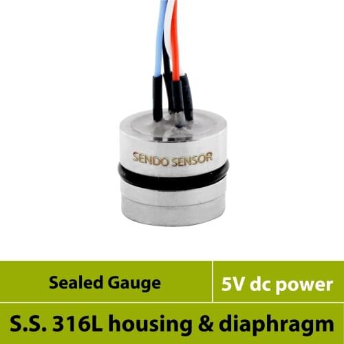 Pressure sensor module, 5V supply, 100 mpa, 60 mpa, 40 mpa, 10 mpa, 1000 bar, 600 bar, 400 bar, 100 bar, 25 bar, 16bar, 10bar