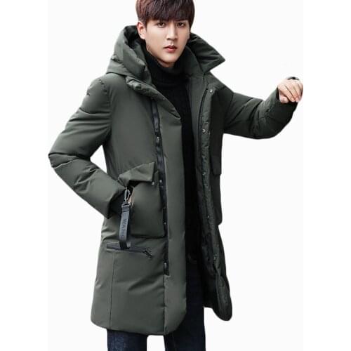 2017 NEW 4XL PLUS SIZE WINTER WARM JACKETS MEN PARKA THICKEN LARGE FUR COLLAR HOODED COTTON PADDED MALE WINTER COAT ZL779