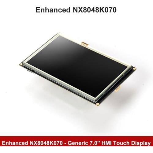 Nextion Enhanced K Series: NX8048K070 7"Resistive Touchscreen HMI UART Serial TFT LCD Module Display for Arduino Raspberry Pi