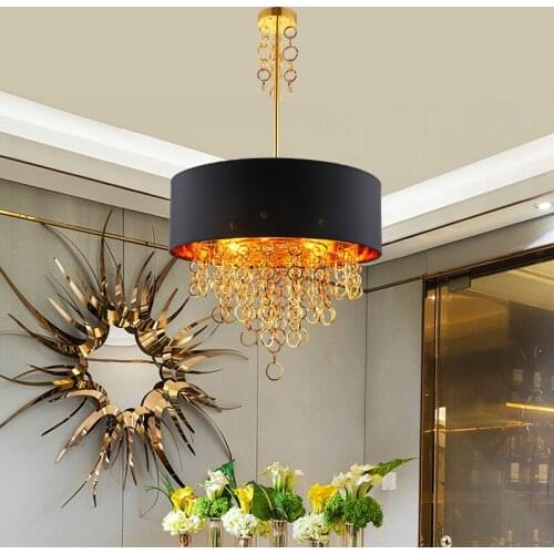 Post-modern Gold Pendant Lights kitchen/Living room/Restaurant Room Luminaire home decor led Personality design pendant lamp