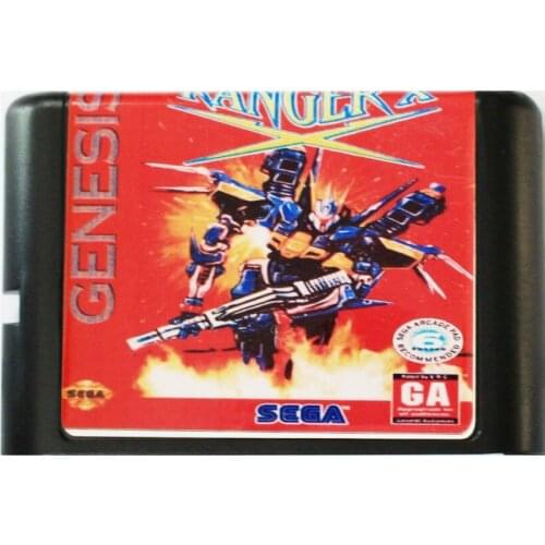 Ranger X 16 bit MD Game Card For Sega Mega Drive For SEGA Genesis