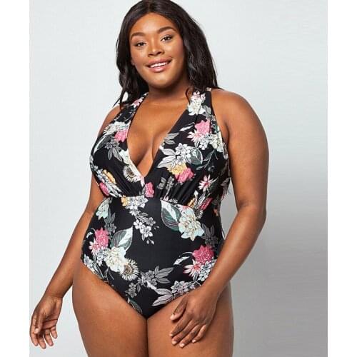 2019 sexy bikini swimwear women set swimsuit Female one piece Push up print Plus Size Backless Biquini thong bikini XXXL