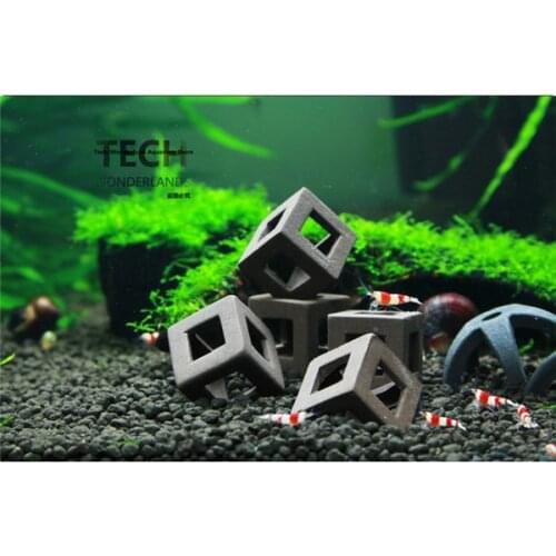 5PCS Japanese Red Bee Shrimp Aquarium Tank Decoration Crystal Shrimp Accessory Ceramic Shelter