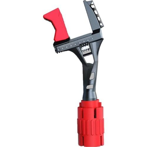 Bathroom Wrench Adjustable Plumber Wrench For Washbasin Tube Aluminium Alloy Large Open Wrench For Water Pipe