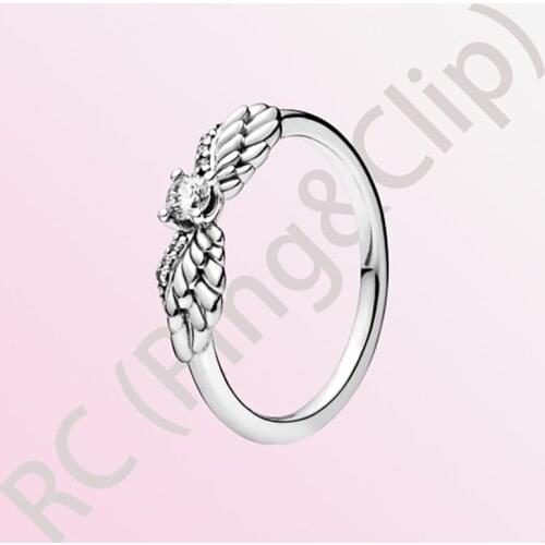 High Quality Authentic 100% 925 Sterling Silver Women Rings Polished Open Heart Ring for women Engagemen Anniversary DIY Jewelry