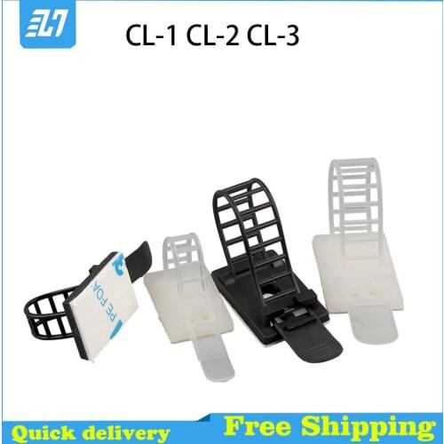 Adhesive Cable Tie Fixing Seat Non-punching Wire Harness Wire Clipper