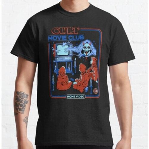 New Cult Movie Club Classic T-Shirt Cotton Tee Shirt S-3Xl