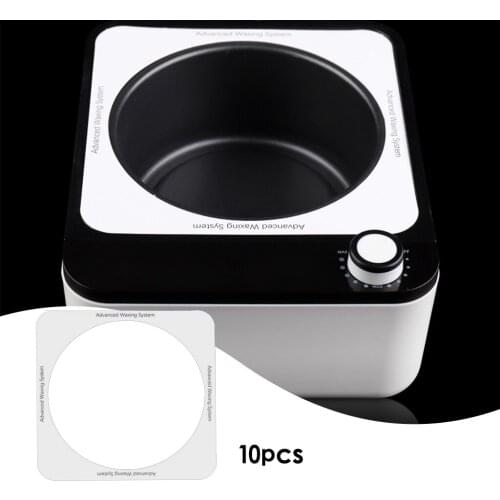 Disposable Square Wax Heater Pot Warmer Collar Paper Rings Bikini Waxing
