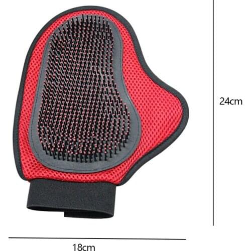 Pet Grooming Glove for Cats Brush Comb Pet Deshedding Brush Glove for Animal Dog Pet Hair Gloves for Cat Dog Grooming Products