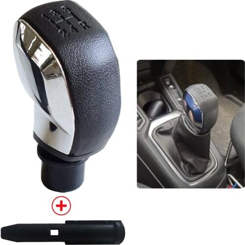 Gear Shift Knob Shifter Lever Hand Ball For Peugeot 307 301 206 207 408 308 508 2008 3008 Leather Boot Cover Case