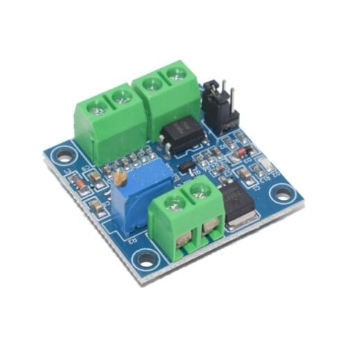 PWM to Voltage Converter Module 0%-100% to 0-10V for PLC MCU Digital to Analog Signal PWM Adjustabl Converter Power Module